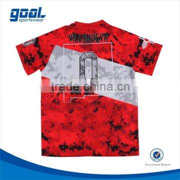 Outdoor Camouflage Sublimation Sports T Shirts photo-2