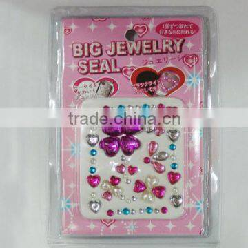 HOT Custom Rhinestone Sticker for Decoration