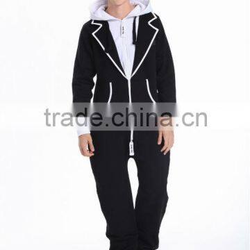 New Arrival Onesie Jumpsuit One Piece Jump in Suit Zipped Hoodie