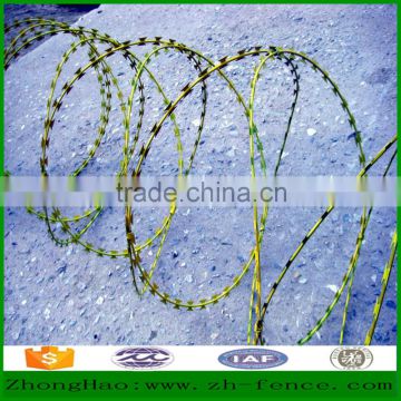 Factory direct sale security Razor Barbed Wire Prison Fence