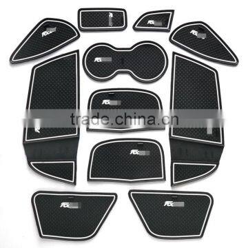 Car Accessories Red Car Mat for Ford New Focus(low Configuration) 11pcs/set photo-3