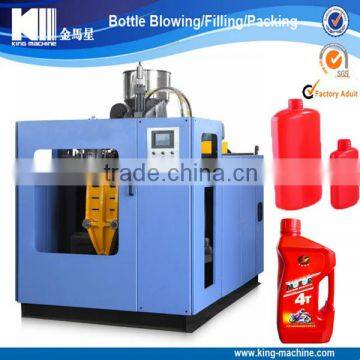 Automatic plastic bottle extruder molding machine