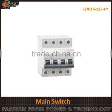 FDD16 CROP TECH Main Breaker Switch/4 Pole Four Phase Electrical Main Switch Isolator