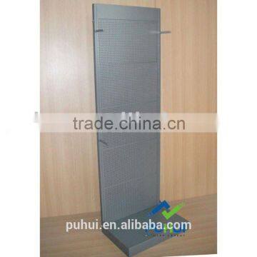 high quality strong single side metal pegboard stand