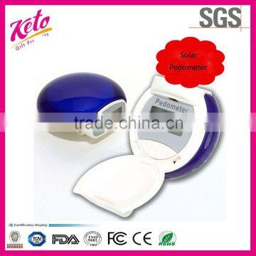 Solar And Battery Dual Power Supply Creative Pedometer