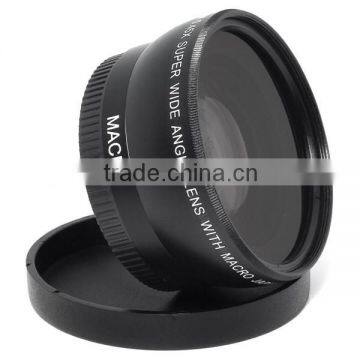 Camera Lens 0.45x37mm Wide Angle Lens For Nikon D5000 D3300 D3200 For Sony A6000 A100 A550 A230