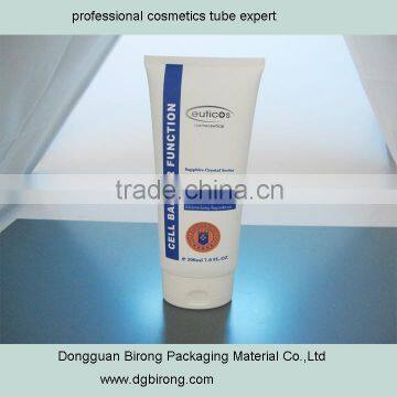 200ml washing cream Cosmetic Type and Offset Printing Surface Handling plastic squeeze tubes for cosmetics