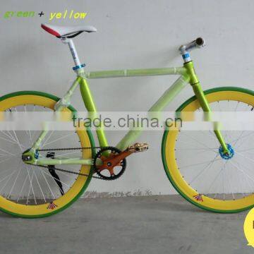 Lionhero 700C Green Fixed Gear Bikes