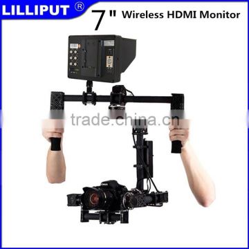 7" 1080p HDMI Wireless Monitor Transmitter distance 30-meter