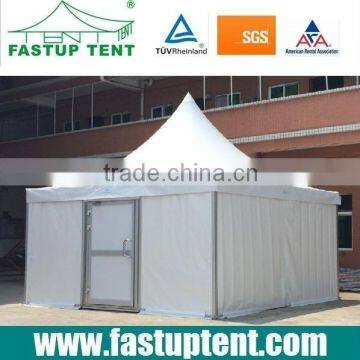 3*3 white aluminum pagoda tent with solid door for sale