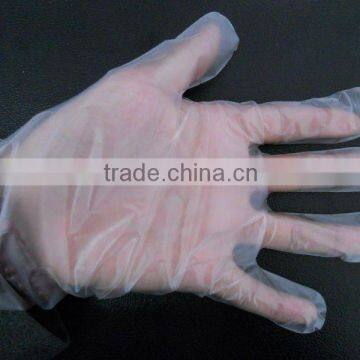 Restaurant Food handling CPE gloves/oneoff plastic gloves/PE gloves