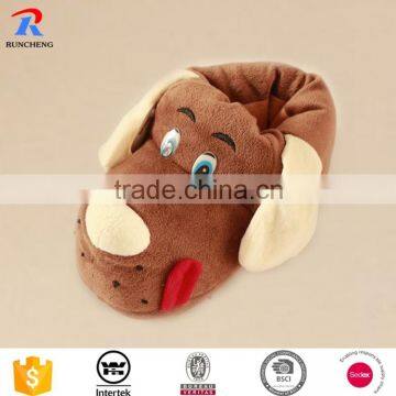 2016 warm color soft baby animal slippers