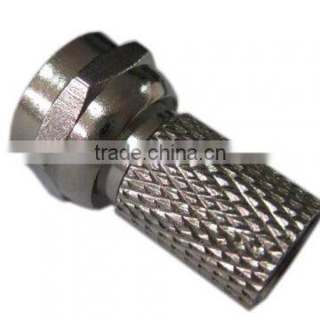 RG6 F twist on connector