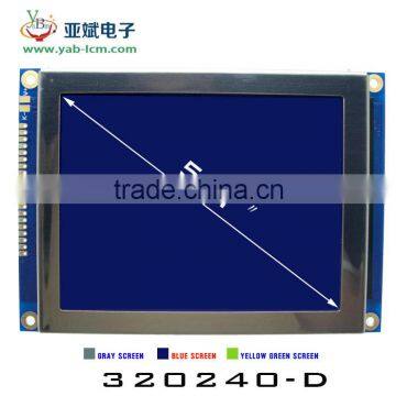 5.1 inch 320*240 lcd display Blue negative ,industrial control 320x240 lcd display with RA8835