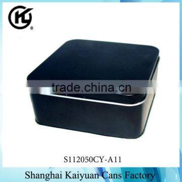 High Quality Square Tea Candy Gift Cookie Tin Can Box (various lids and printing)