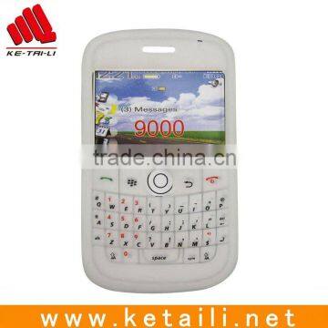 high grade silicone cellphone box for BB9000/with keypad