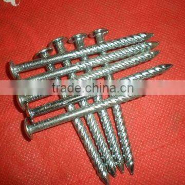 65mm twisted nails--galvanized