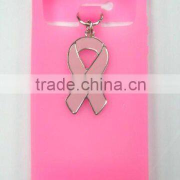 Awareness charms for mobile accessories, Suitable for fashion style phone