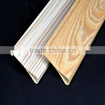 Height 110 Heat Transfer Modern Ceiling Design Aluminum Baffle Ceiling Panel Water Drip Ceiling Decoratiion