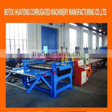 Color coated steel tile leveling system