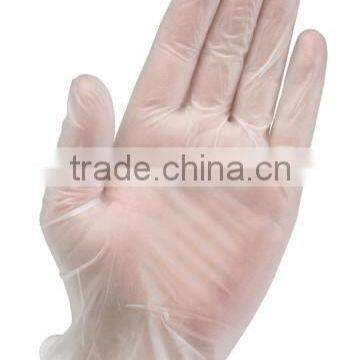 Medical grade vinyl exam gloves