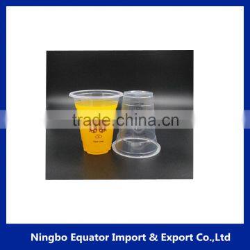 hot selling transparent pp plastic cups disposable