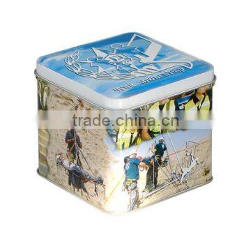 Square Tin Box for Accessory Storage& Beautiful Gift Tin Box photo-2