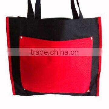 popular red ladies tote bag organizer