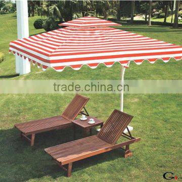 Antique wood outdoor benches bench/wood daybed with umbrella