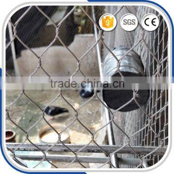 High strength customized stainless steel animal enclosure zoo mesh