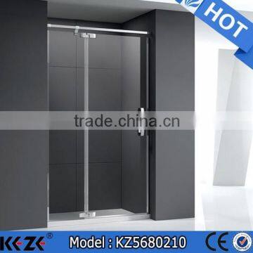 stainless steel frame tempered glass square sliding shower enclosure                        
                                                                                Supplier's Choice