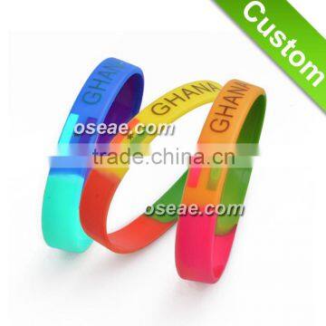 Custom sports wristbands silicone