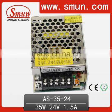 AS-35-24 Switching Mode Power Supply 35W 24V 1.5A AC-DC Single Output