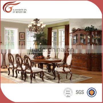 2016 solid dining tables was made from oak solid wood A17