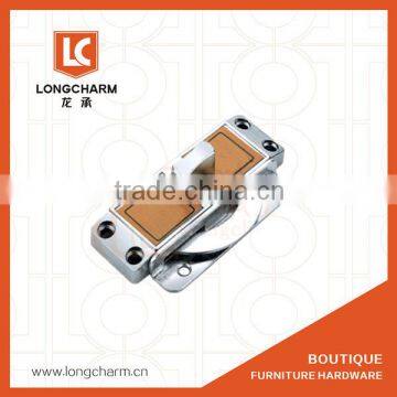 Butterfly Straight Barrel Bolt With Loop Security Door Closer Zinc -plated/galvanized photo-4