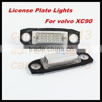 new products led License Plate Lights For volvo XC90 S40 S60 C30 C70 V60 V50 V40 XC60 S60L S80 led license plate lamp