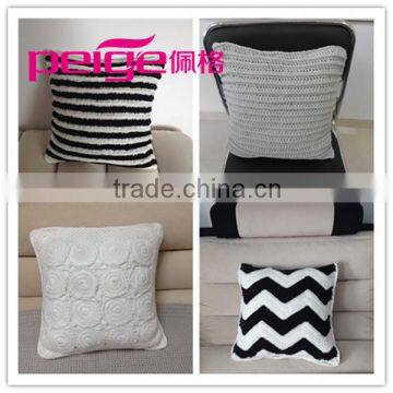 removable crochet cushion cover