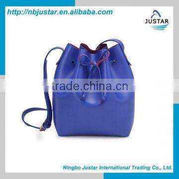 China Supplier Stylish Design High Quality Double-sided PU Women's Shoulder Bag Wholesale