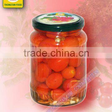 VIETNAM PICKLED CHERRY TOMATOES IN GLASS JAR