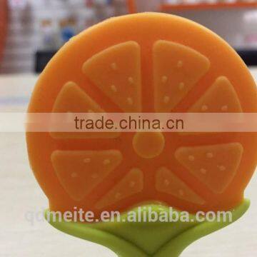2016 New Arrival Cute Design Silicone Baby Fruit Teether photo-3