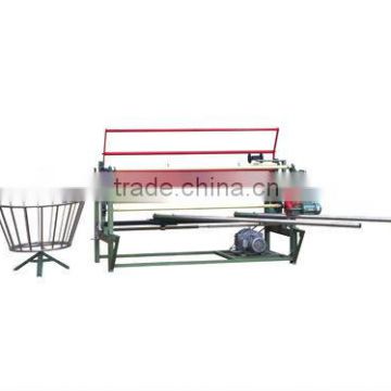 vertical and straight stripes cloth rolling machine