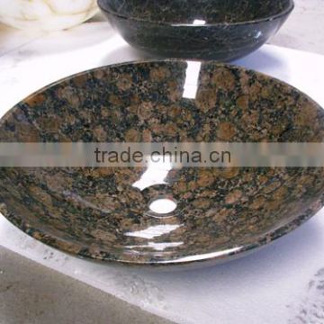 natural Stone Sinks , Granite Basin for Vanity Bathroom