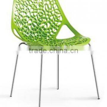 wholesaler Euro Cadeira Design PP stackable dining chair