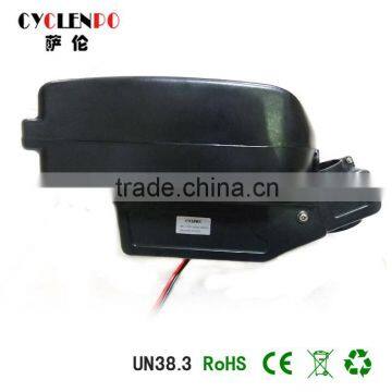 24v 10ah li ion battery pack frog style electric bike battery 24v 10ah lifepo4 battery pack