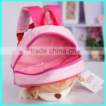 China Supplier 2015 Cartoon Plush Toy Monkey Baby Girl Backpack, Kids Backpack photo-2