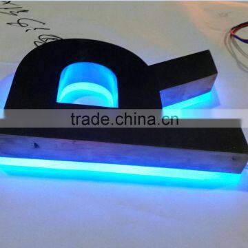 High-quality Stainless Steel Alphabet Letter Frontlit Led Signs for Outdoor Use