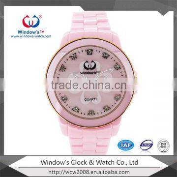 sapphire crystal ceramic watch 3 atm water resistant