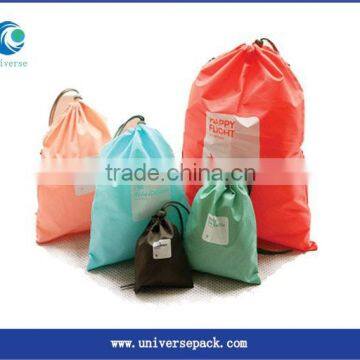 Useful drawstring bag gift nylon bags for articles storage