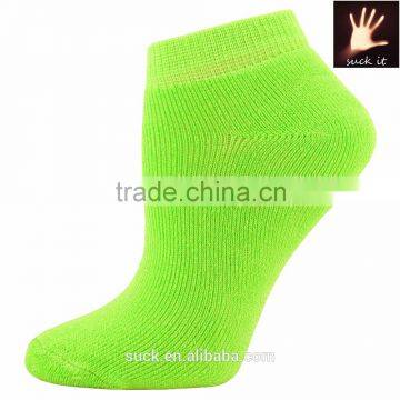 china manufacturer custom cotton solid color anklet socks without spandex