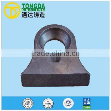 ISO9001 Engineering machinery part oem cast steel